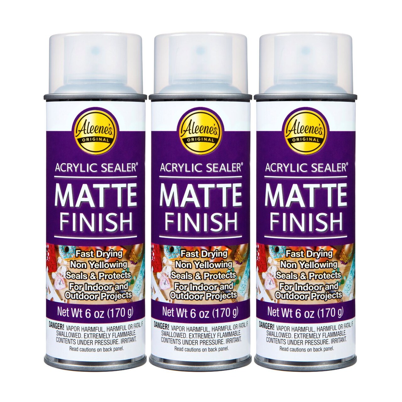 Aleene''s Acrylic Spray Sealer 6 oz. Matte Finish 3 Pack